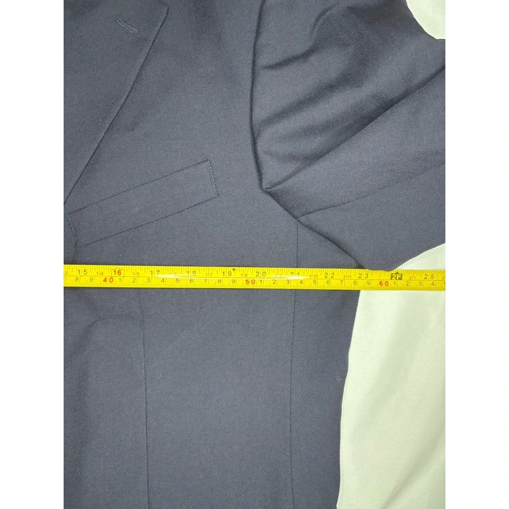 Vintage‎ Polo University Club by Ralph Lauren Blazer Men's 44R Wool Gold Button